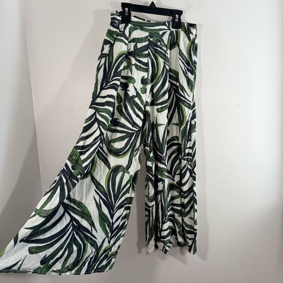 Show Me Your Mumu Gracias Gaucho Pant Peruvian Palm Breeze Cropped Wide Leg XS - Picture 5 of 12